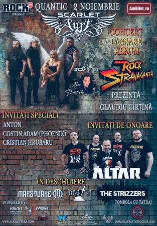 Scarlet Aura  „Rock-Stravaganza” | Lansarea albumului