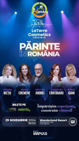 PĂRINTE ÎN ROMÂNIA | UN NOU SPEAKER PE SCENA CONFERINȚEI PĂRINTE ÎN ROMÂNIA