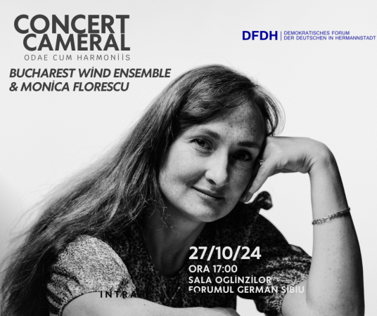 Recital Cameral. Bucharest Wind Ensemble & Monica Florescu (pian)