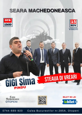 Concert Gigi Sima și Formația