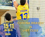 Baschet CSM Corona Brasov – U-BT Cluj