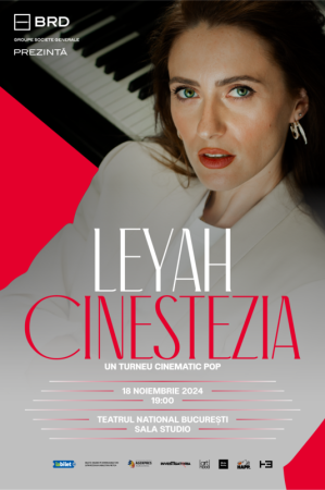 Leyah - "Cinestezia" - Un turneu cinematic pop