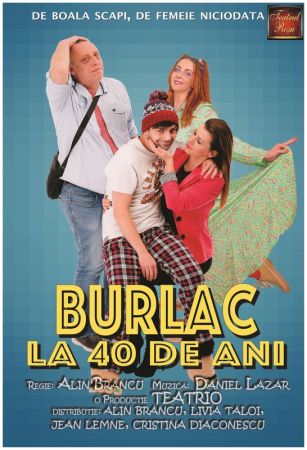 Spectacolul "Burlac la 40 de ani"