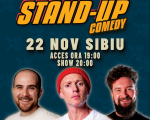 Stand-Up Comedy cu Dragoș Stan, Victor Băra și Sașa Ciobanu