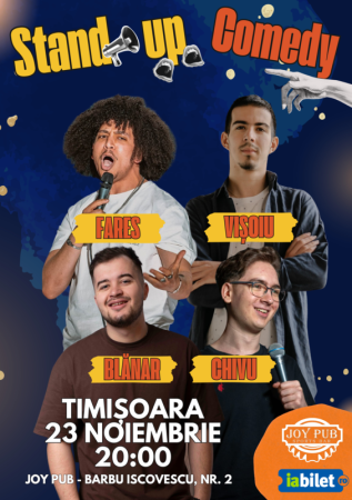 Stand-Up Comedy cu Fares, Visoiu, Blanar si Chivu