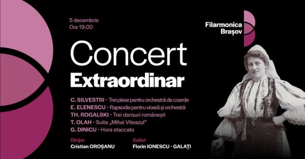 Cristian Oroșanu, Florin Ionescu-Galați și orchestra Filarmonicii Brașov în concert