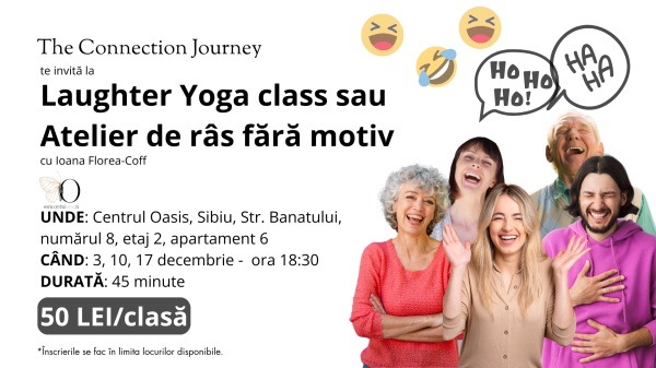 Laughter Yoga Class - Exerciții de gestionare a stresului