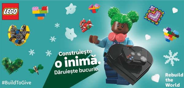 Construiește o inimă. Dăruiește bucurie.