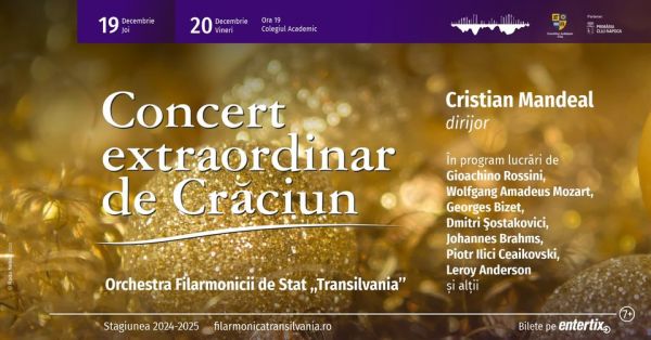 Concert extraordinar de Crăciun