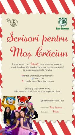 Concert Scrisori pentru Moș Crăciun