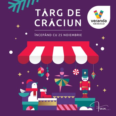 Târgul de Crăciun 2024 la Veranda Mall