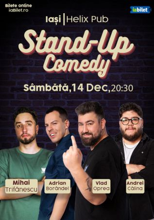 Stand-up comedy cu Oprea, Călina, Borândel și Trifănescu