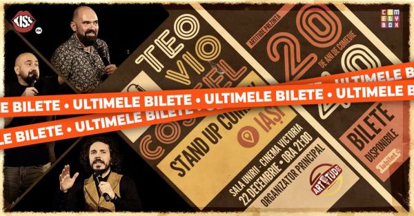 IAȘI SHOW 2 | Teo, Vio și Costel - 20 de ani de comedie în 40 de orașe | Stand Up Comedy Show