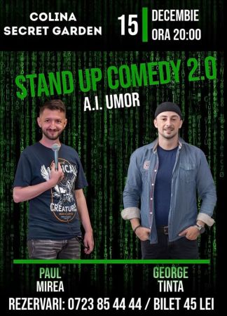 tand-up Comedy 2.0 A.I. Umor cu George Țintă și Paul Mirea