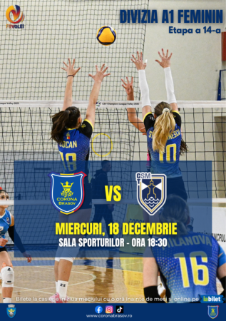 Volei feminin CSM Corona Brasov - CSM Constanța