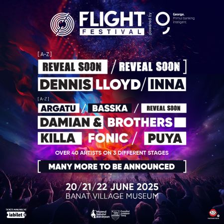 Flight Festival 2025: Primul val de artiști anunțat!