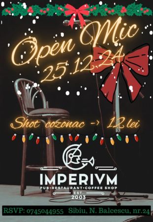 Christmas Open Mic