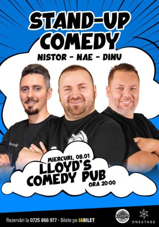 Stand-up cu Nae Nicolae, Bogdan Nistor si Gabriel Dinu