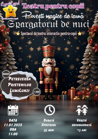 "Spărgătorul de Nuci" - O Călătorie Magică prin Ținutul Dulciurilor!