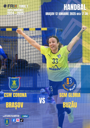 Handbal CSM Corona Brasov - SCM Gloria Buzău