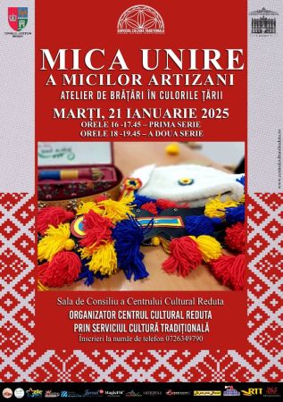 MICA UNIRE A MICILOR ARTIZANI - Atelier în culorile țării