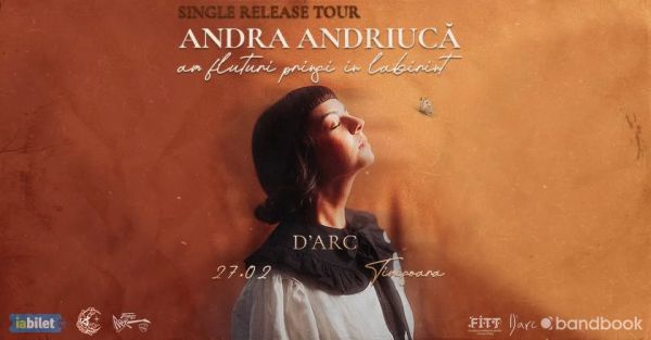 Andra Andriucă • Lansare single „Am fluturi prinși în labirint”