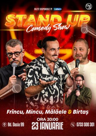 Stand up Comedy cu Frînculescu, Mincu, Mălăele - Birtaș