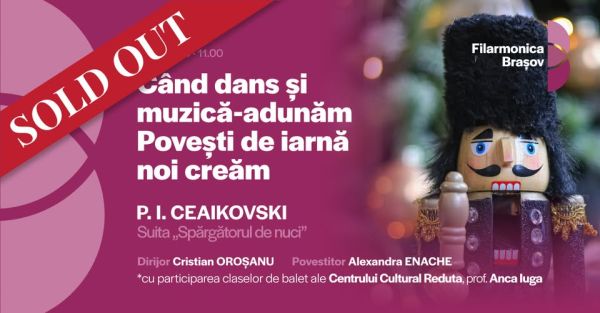 Concert educativ: Când dans şi muzică-adunăm, poveşti de iarnă noi creăm!