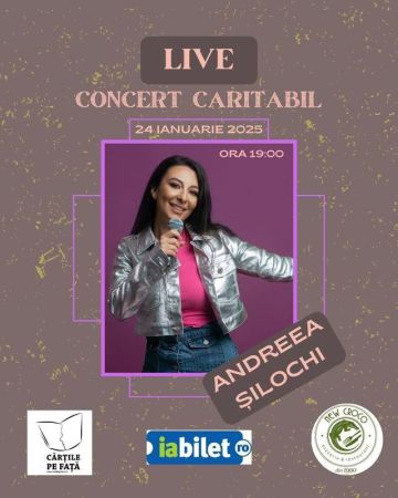 Concert caritabil Andreea Şilochi