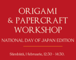 Origami & Papercraft Workshop | National Day of Japan Edition