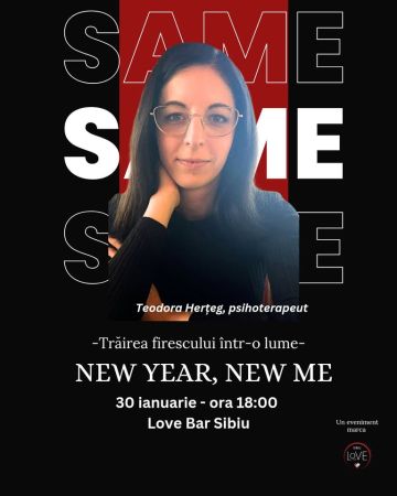 Trăirea firescului într-o lume „New Year, New Me”