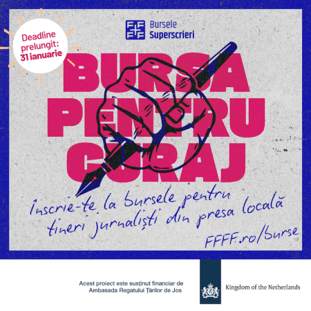 Bursele Superscrieri pentru tineri jurnaliști din presa locală, ediția #2