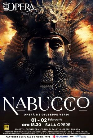 „Nabucco”, un spectacol premiat, în două reprezentații  sold-out, la Opera Brașov!