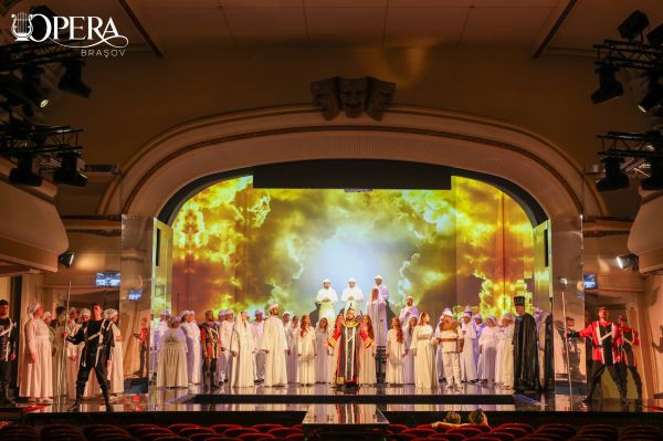 „Nabucco”, un spectacol premiat, în două reprezentații  sold-out, la Opera Brașov!