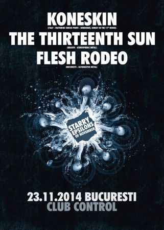 Koneskin & The Thirteenth Sun & Flesh Rodeo