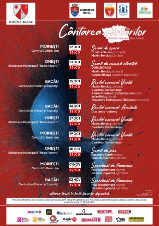 CÂNTAREA CÂNTĂRILOR - Festivalul itinerant de chitară