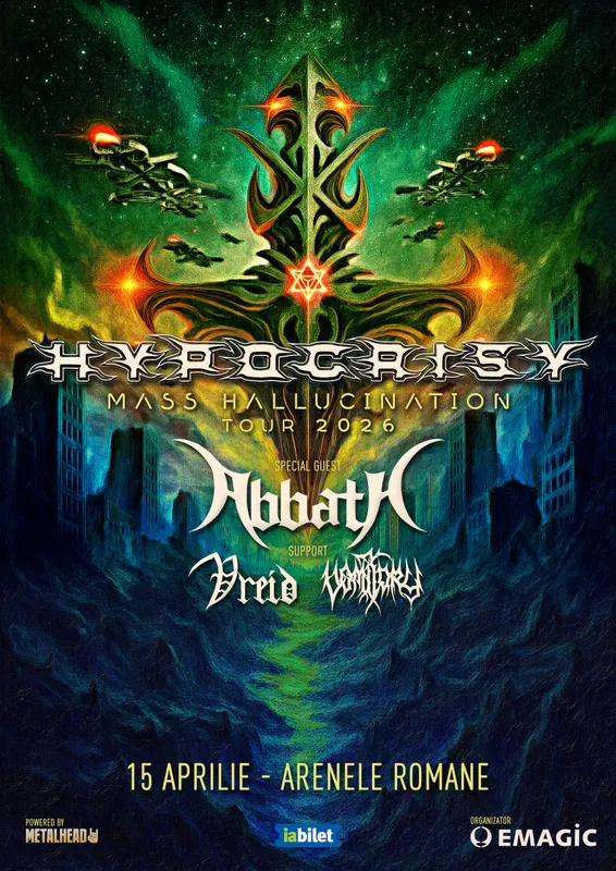 HYPOCRISY | ABBATH | VOMITORY | VREID