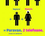 Spectacolul "Paravan. 2 telefoane."