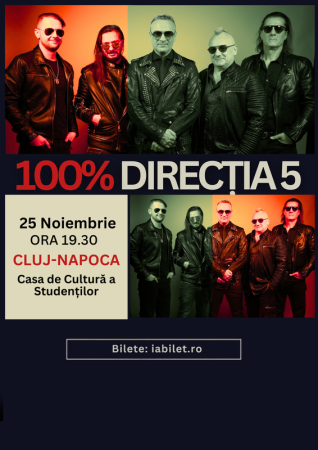 Concert Direcția 5 - „100% Direcția 5”
