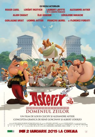 Filmul "Asterix: Domeniul zeilor"