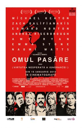 Filmul "Omul Pasăre sau Virtutea nesperată a ignoranţei"