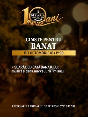 Aniversarea Berăriei 700 | 10 ANI PE CINSTE