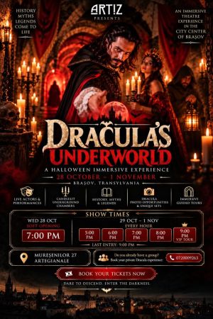 DRACULA’S UNDERWORLD - A HALLOWEEN IMMERSIVE EXPERIENCE