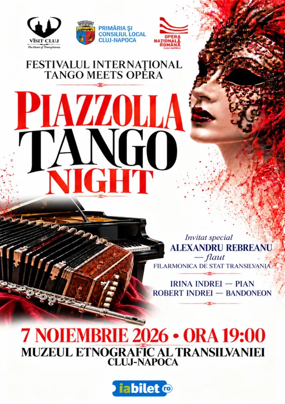 Piazzolla Tango Night ( Recital de tango argentinian )