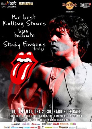 Rolling Stones tribute cu Sticky Fingers din Italia