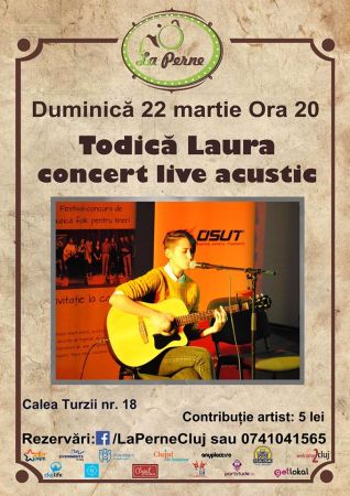 Todică Laura - concert live acustic