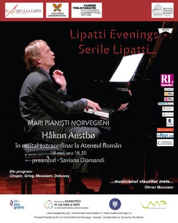 Håkon Austbø - recital extraordinar la Ateneul Român