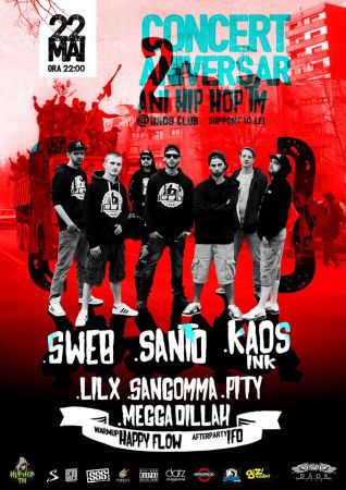 Concert aniversar Hip Hop TM Crew